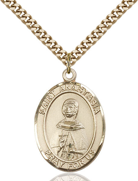 Gold Filled St. Anastasia Pendant
