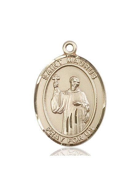 14kt Gold St. Maurus Medal
