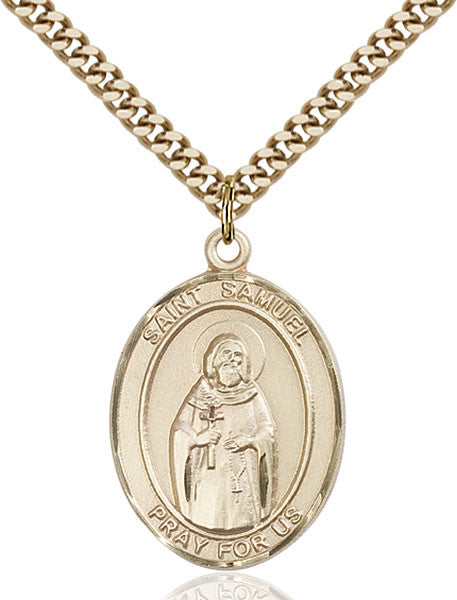 Gold Filled St. Samuel Pendant