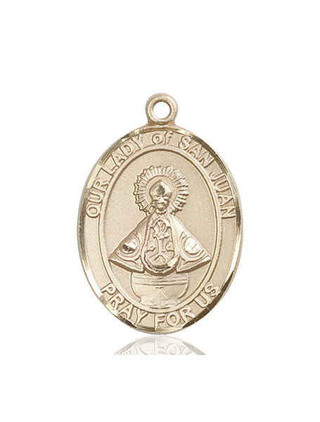 14kt Gold O/L of San Juan Medal