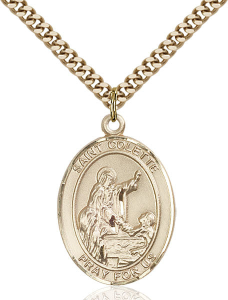 Gold Filled St. Colette Pendant