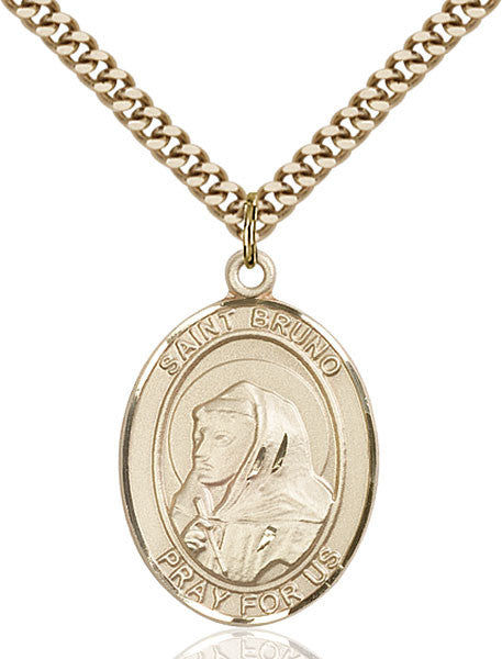 Gold Filled St. Bruno Pendant