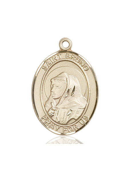 14kt Gold St. Bruno Medal