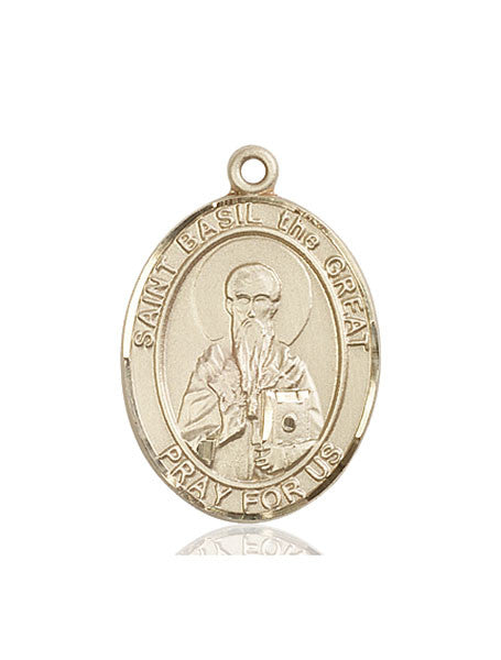 14kt Gold St. Basil the Great Medal