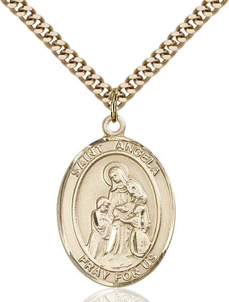 Gold Filled St. Angela Merici Pendant