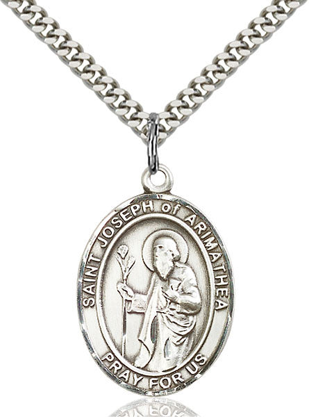 Sterling Silver St. Joseph Pendant