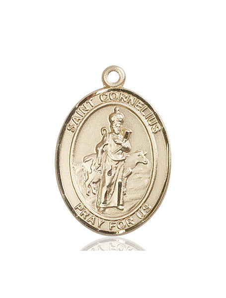 14kt Gold St. Cornelius Medal