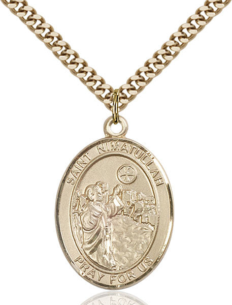 Gold Filled St. Nimatullah Pendant