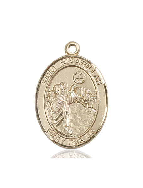 14kt Gold St. Nimatullah Medal