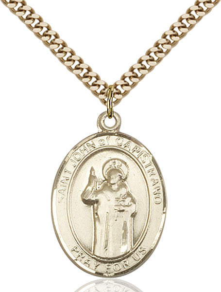 Gold Filled St. John Of Capistrano Pendant
