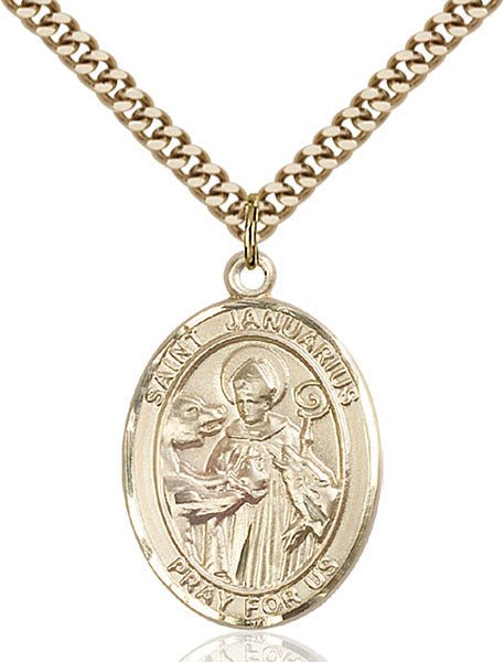 Gold Filled St. Januarius Pendant