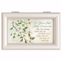 First Communion Music Keepsake Box