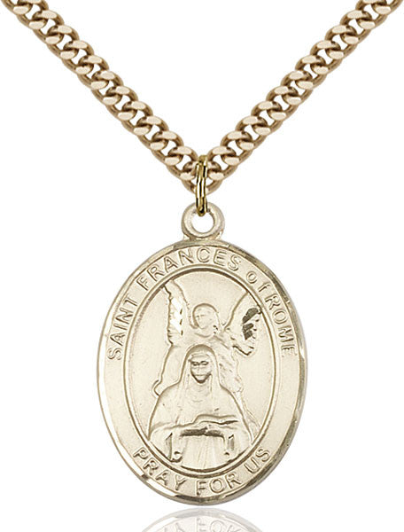 Gold Filled St. Frances Of Rome Pendant
