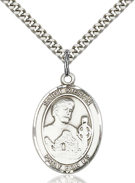 Sterling Silver St. Kieran Pendant