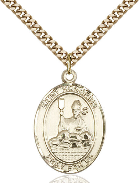 Gold Filled St. Honorius Pendant