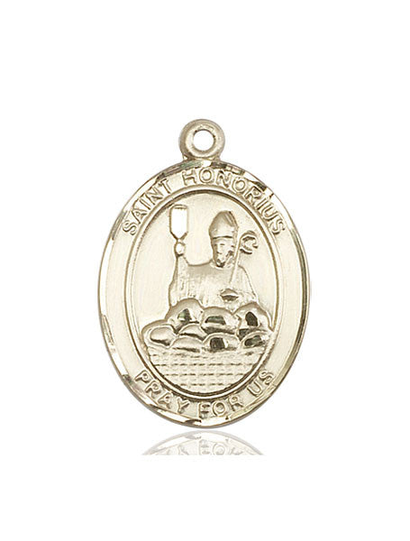 14kt Gold St. Honorius Medal