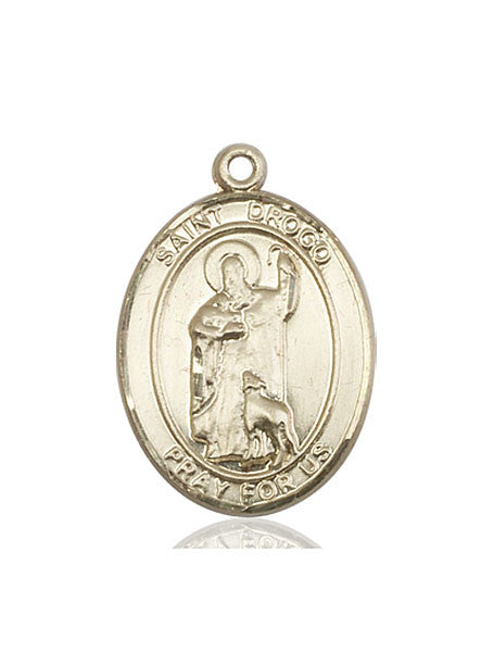 14kt Gold St. Drogo Medal