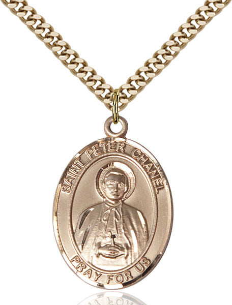 Gold Filled St. Peter Chanel Pendant