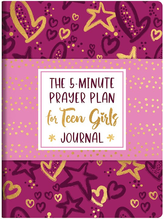 5-Minute Prayer Plan For Teen Girls Journal
