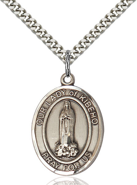 Sterling Silver O/L of Kibeho Pendant