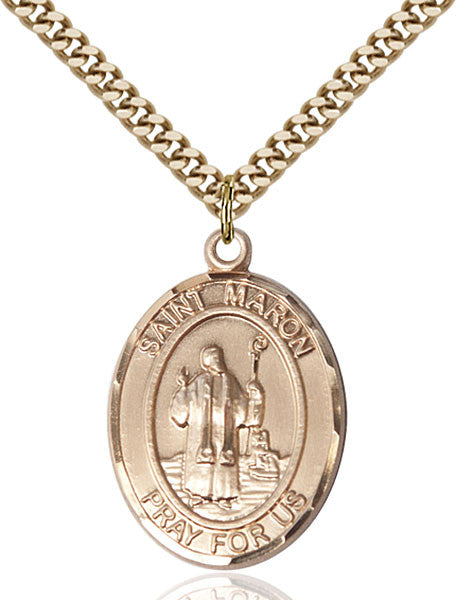 Gold Filled St. Maron Pendant
