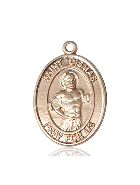 14kt Gold St. Dismas Medal
