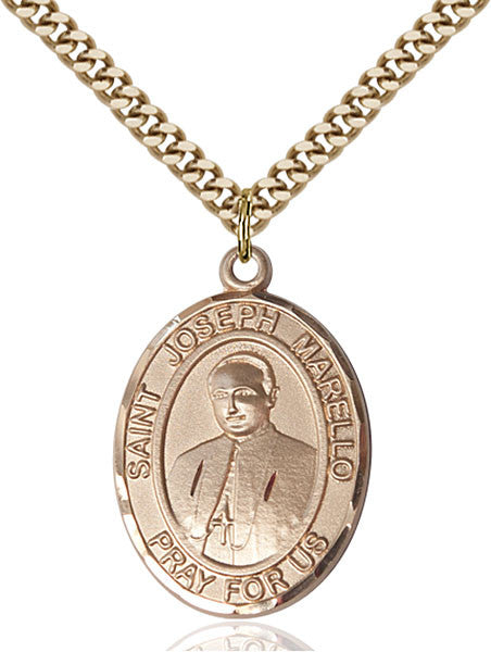Gold Filled St. Joseph Marello Pendant