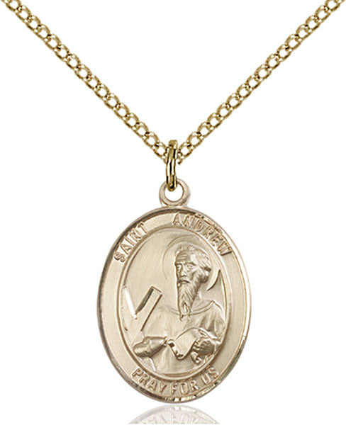 Gold Filled St. Andrew the Apostle Pendant
