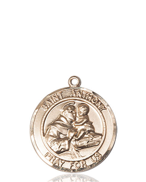 14kt Gold St. Anthony Medal