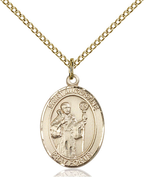Gold Filled St. Augustine Pendant