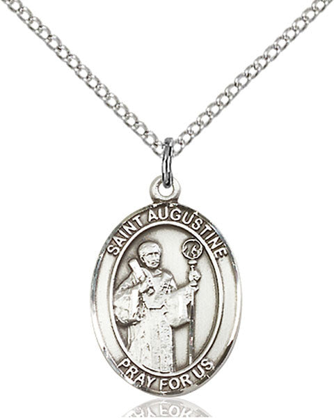 Sterling Silver St. Augustine Pendant
