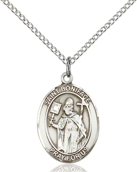 Sterling Silver St. Boniface Pendant