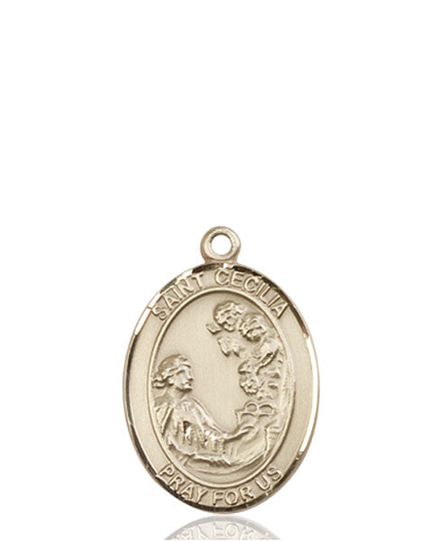 14kt Gold St. Cecilia Medal
