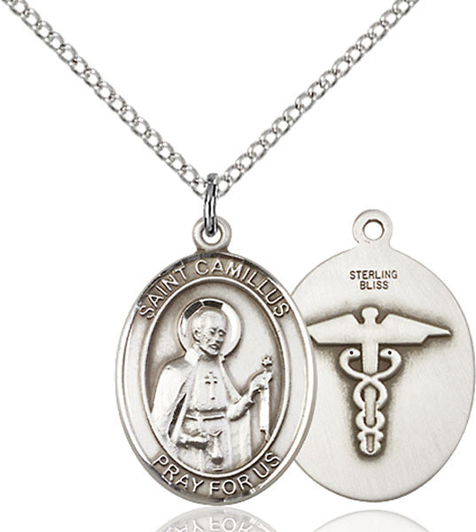 Sterling Silver St. Camillus of Lellis / Nurse Pen