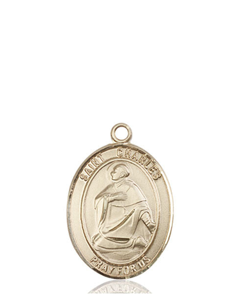 14kt Gold St. Charles Borromeo Medal