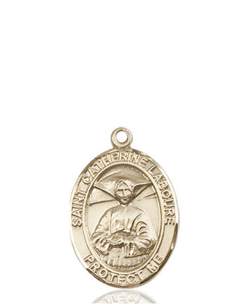 14kt Gold St. Catherine Laboure Medal