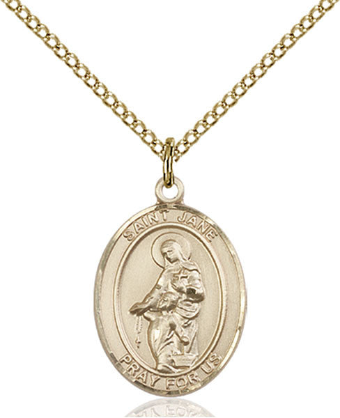Gold Filled St. Jane of Valois Pendant