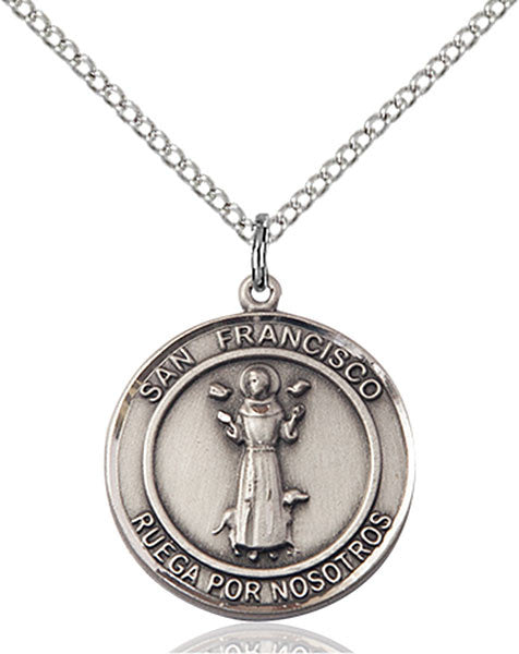 Sterling Silver San Francis Pendant