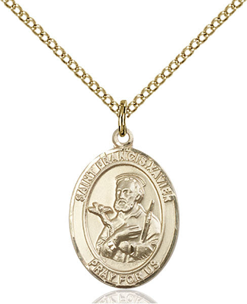 Gold Filled St. Francis Xavier Pendant