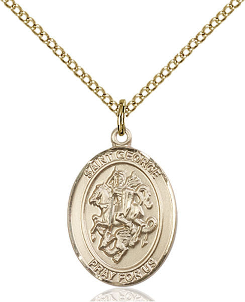 Gold Filled St. George Pendant