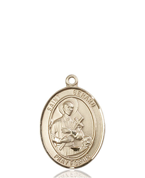 14kt Gold St. Gerard Majella Medal