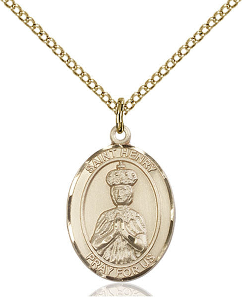 Gold Filled St. Henry II Pendant