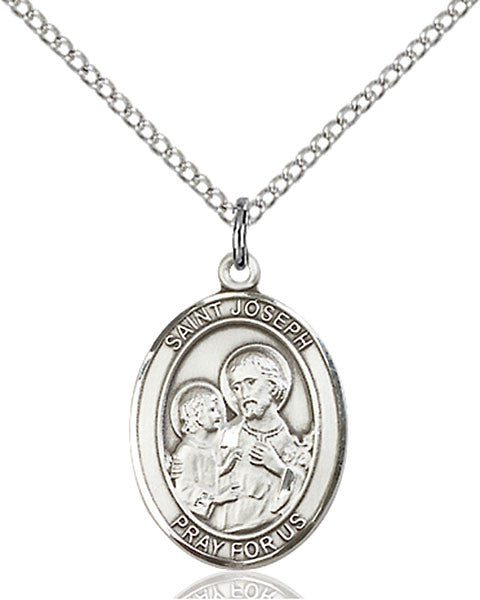 Sterling Silver St. Joseph Pendant