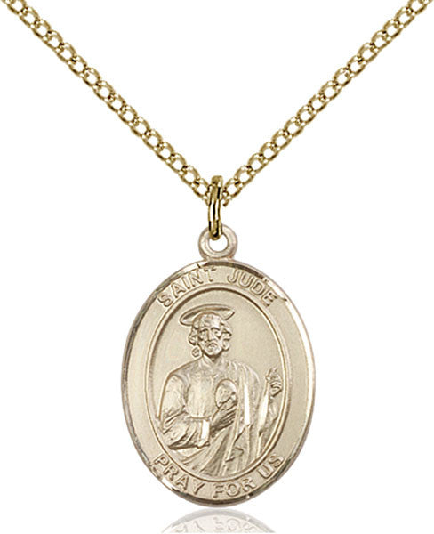 Gold Filled St. Jude Thaddeus Pendant