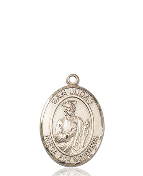 14kt Gold San Judas Medal