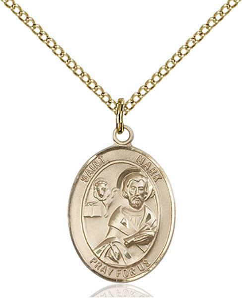 Gold Filled St. Mark the Evangelist Pendant