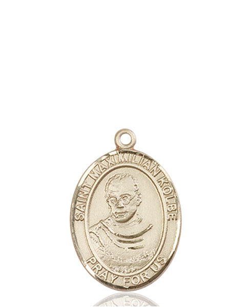 14kt Gold St. Maximilian Kolbe Medal
