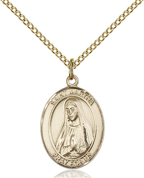 Gold Filled St. Martha Pendant
