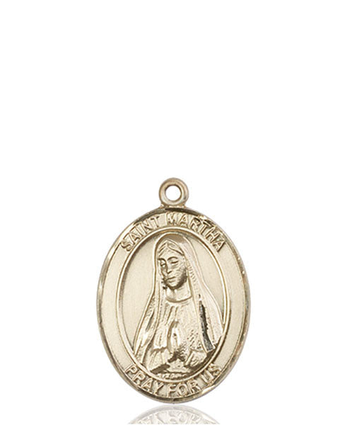 14kt Gold St. Martha Medal
