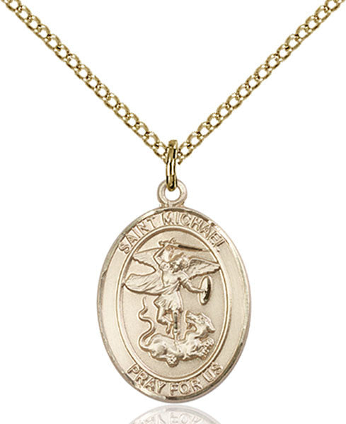 Gold Filled St. Michael / Paratrooper Pendant